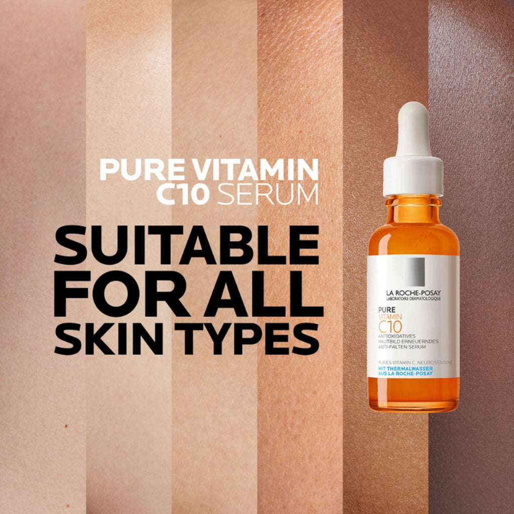 La Roche-Posay Pure Vitamin C10 Serum 30ml | سيروم فيتامين سي C10 للبشرة