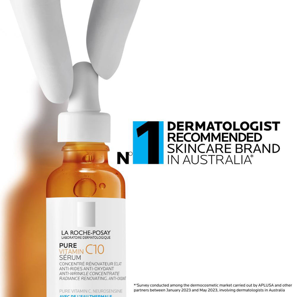 La Roche-Posay Pure Vitamin C10 Serum 30ml | سيروم فيتامين سي C10 للبشرة
