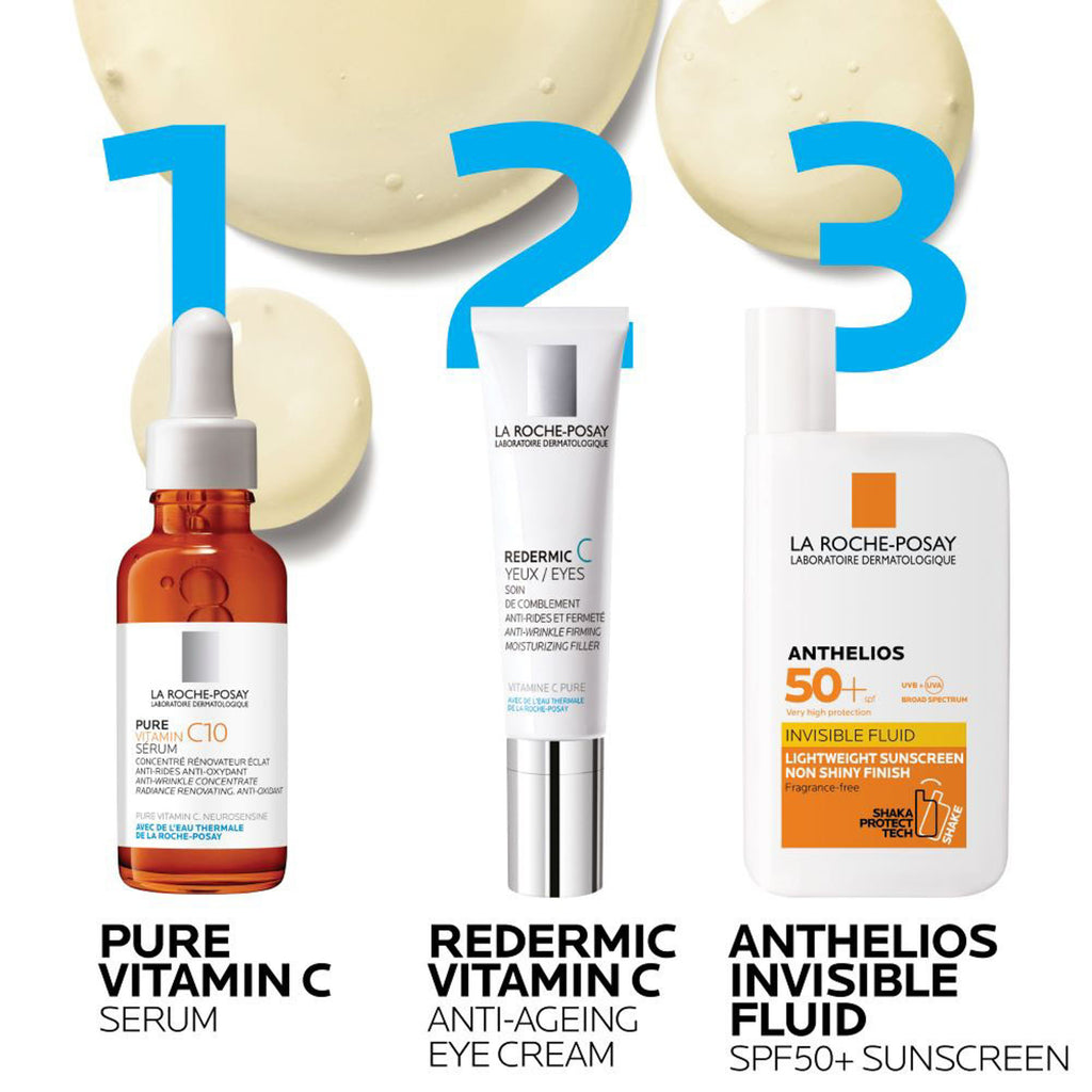 La Roche-Posay Pure Vitamin C10 Serum 30ml | سيروم فيتامين سي C10 للبشرة