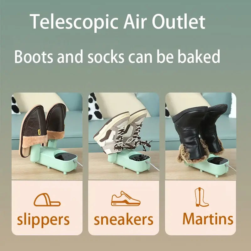 Compact Shoe Warmer Dryer | مجفف ومسخن أحذية مدمج