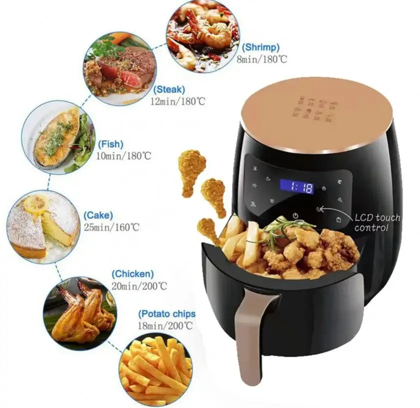 Smart Multi Function Air Fryer | قلاية هوائية ذكية متعددة الاستخدام