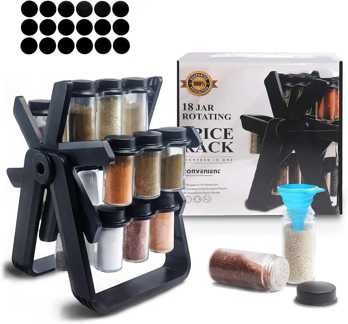 Premium Spice Jar Organizer | منظم مرطبانات التوابل الفاخر