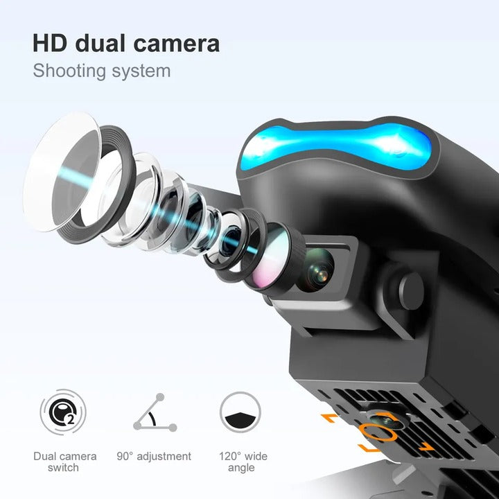 Foldable 4K HD Drone Camera | درون بكاميرا 4K قابلة للطي