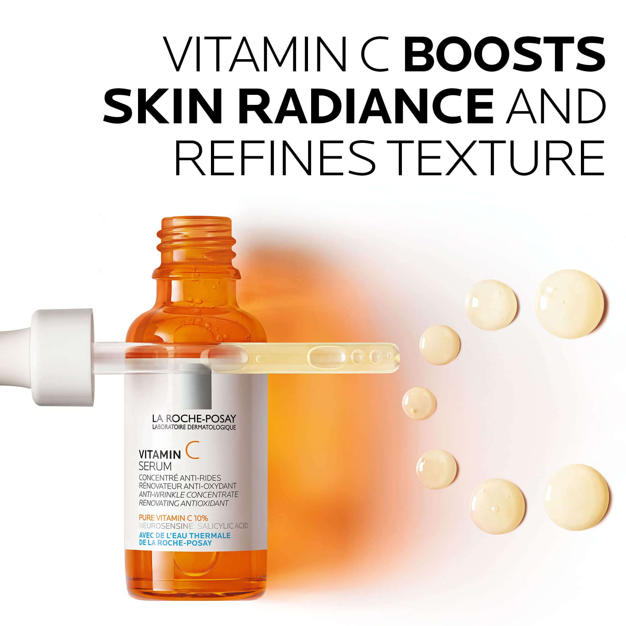 La Roche-Posay Pure Vitamin C10 Serum 30ml | سيروم فيتامين سي C10 للبشرة