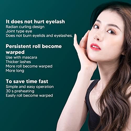 Electric Heated Eyelash Curler | مكبس رموش كهربائي حراري قابل للشحن
