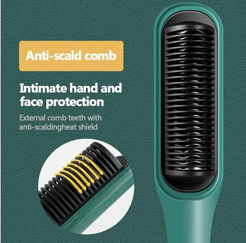 Electric Hair Straightener Comb for Black Hair | مشط كهربائي لفرد وتنعيم الشعر الأسود