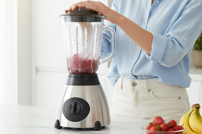 Stainless Steel Mixer & Blender | خلاط كهربائي متعدد الوظائف ستانلس ستيل