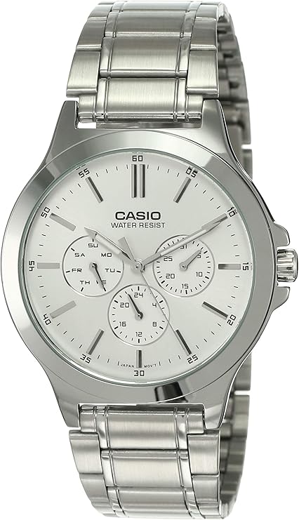 Casio Analog Digital Men Watch | ساعة كاسيو أنالوج ديجيتال رجالية