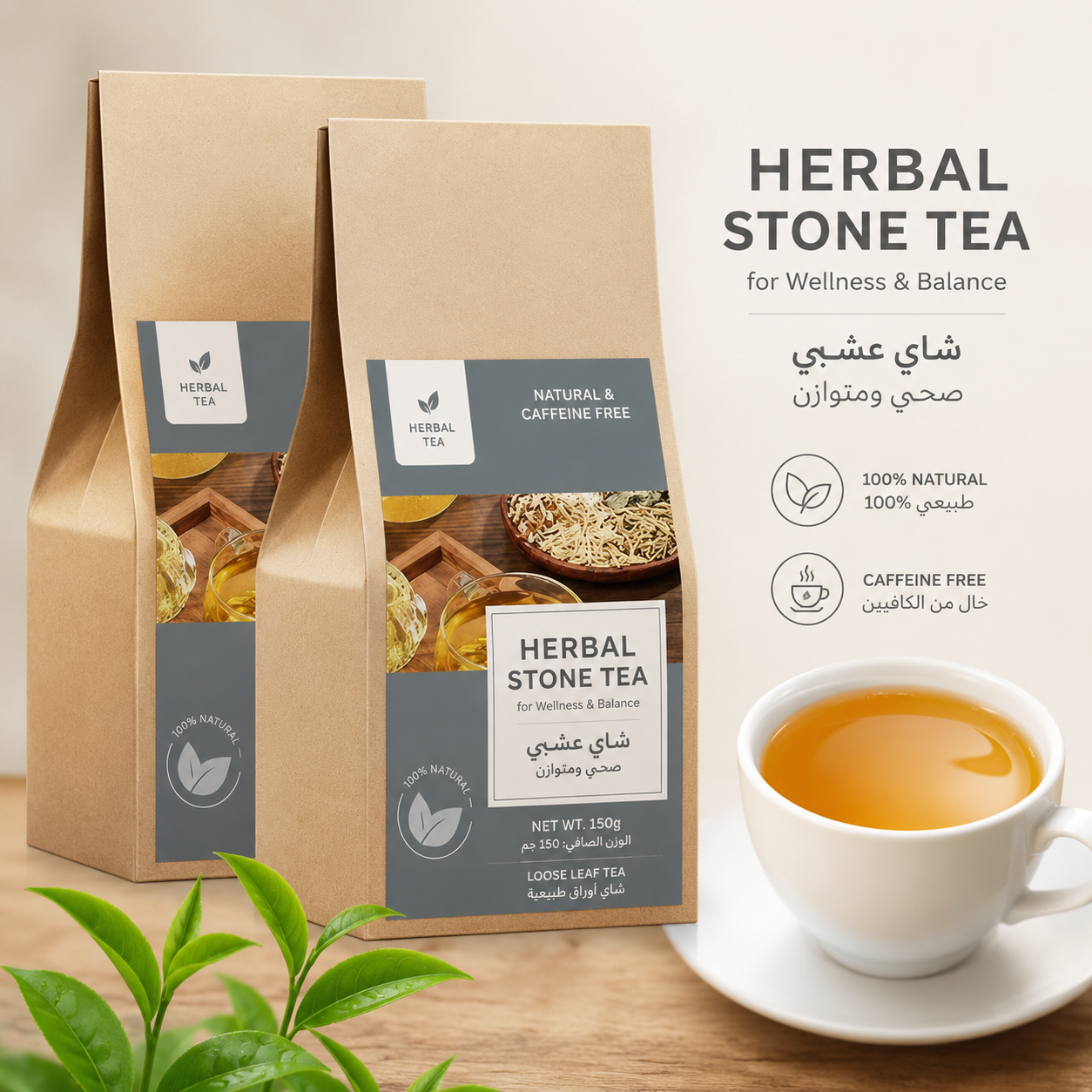 Healthy Herbal Ginseng Tea | شاي الجنسنج الصحي بالأعشاب