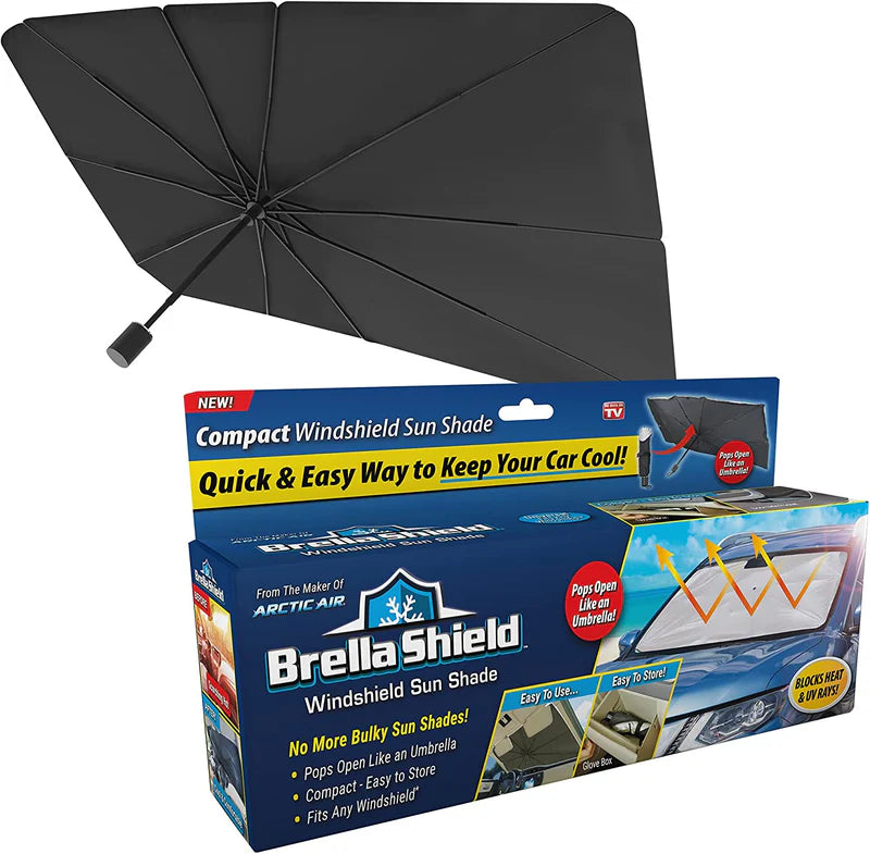 UV Protection Windshield Cover | غطاء حماية من الشمس لزجاج السيارة