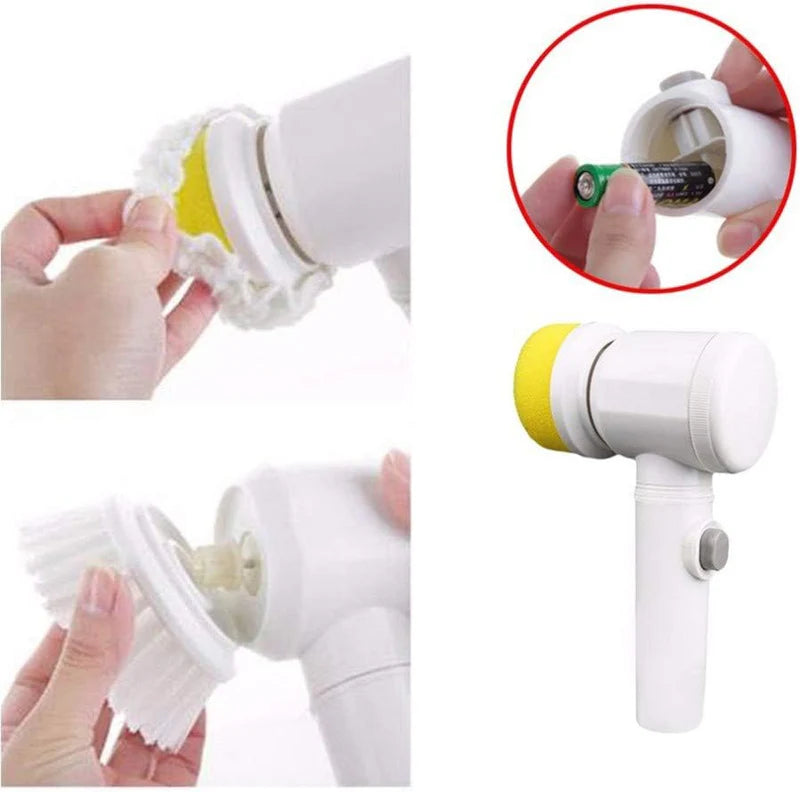 Rechargeable Cleaning Scrubber Brush | فرشاة تنظيف كهربائية قابلة للشحن