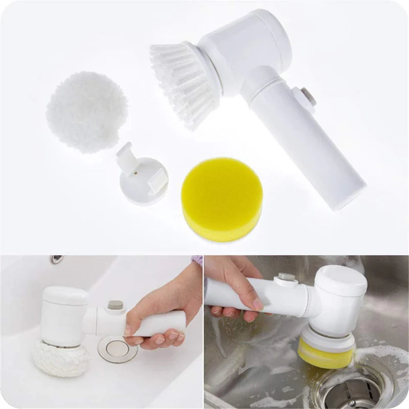 Rechargeable Cleaning Scrubber Brush | فرشاة تنظيف كهربائية قابلة للشحن