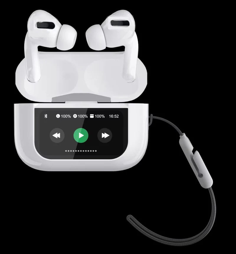 Wireless Earbuds with Custom Display | سماعات لاسلكية بتصميم مخصص