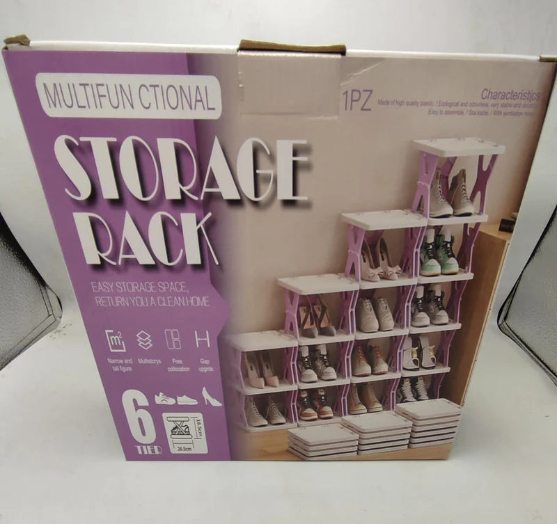 6 Layer Storage Organizer Rack | رف تنظيم وتخزين 6 أدوار