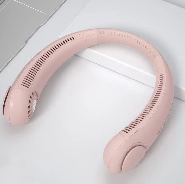 Portable Neck Fan Rechargeable | مروحة رقبة محمولة قابلة للشحن